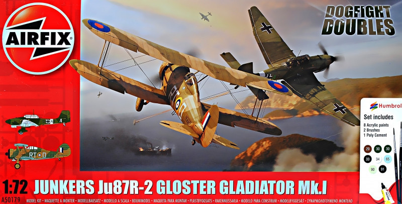 

Подарочный набор c самолетами Junkers Ju87B-2 и Gloster Gladiator MK.1