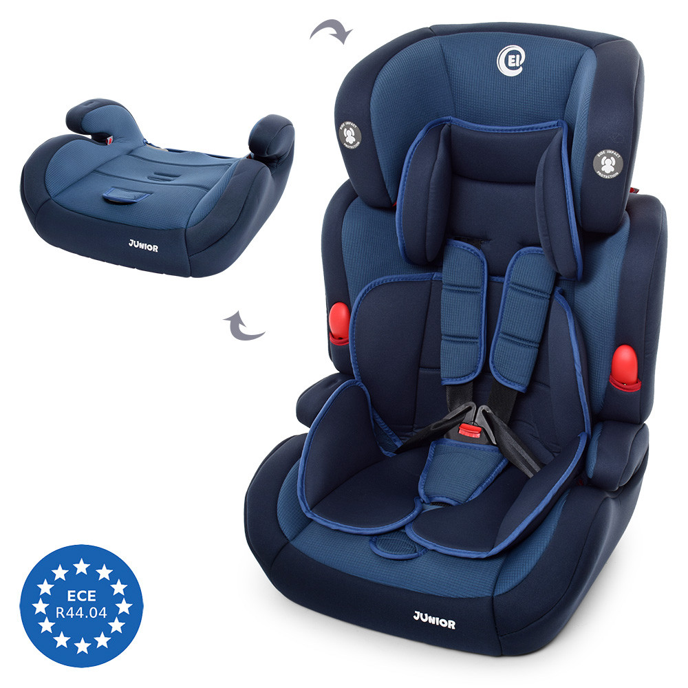 

Автокресло с бустером 2 в1 Bambi JUNIOR ME 1008 BLUE цвет синий 9-36 кг