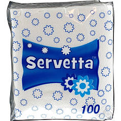 Серветка "Servetta" 100 аркушів в уп.