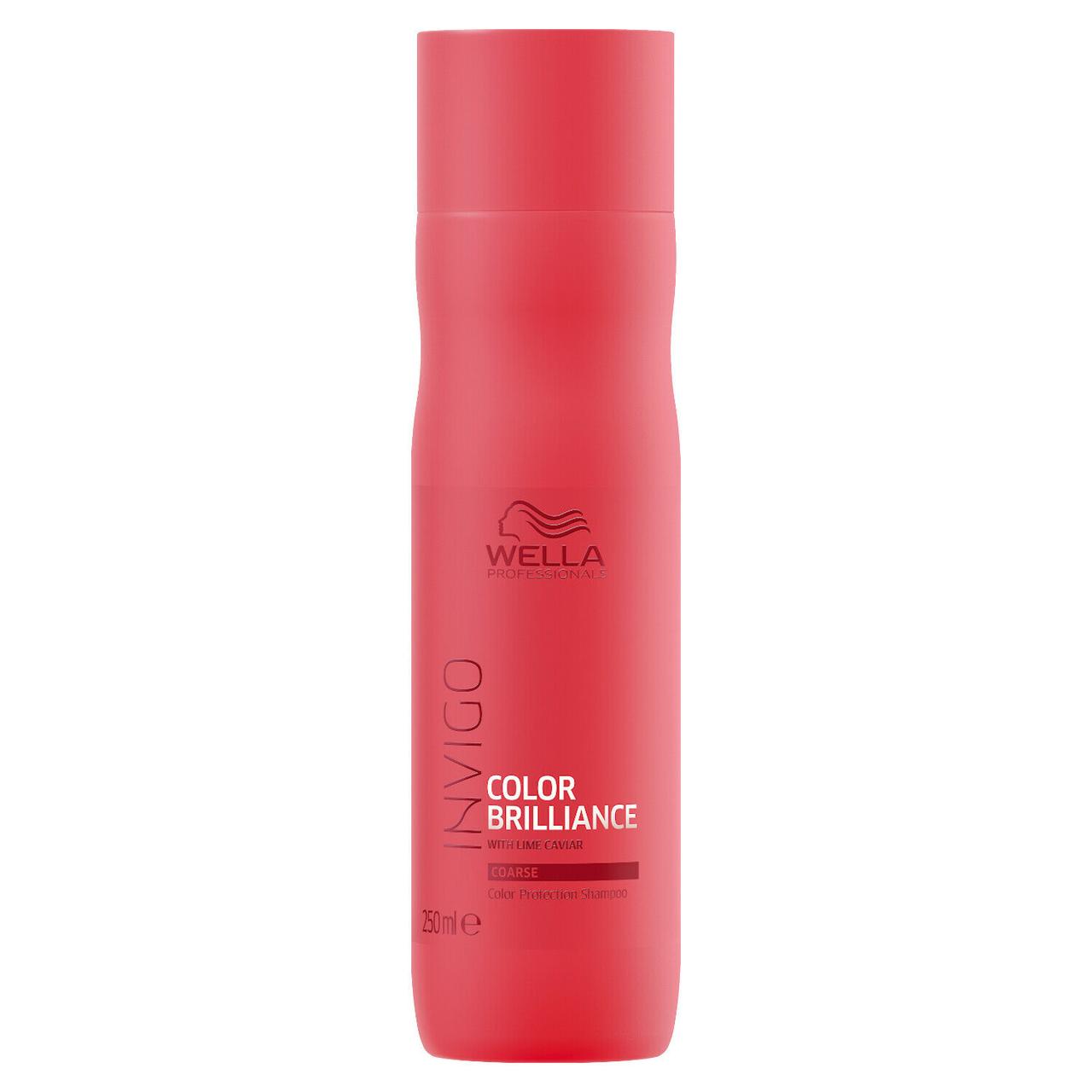 Шампунь для окрашенных жестких волос Wella Color Brilliance Coarse Shampoo 250ml