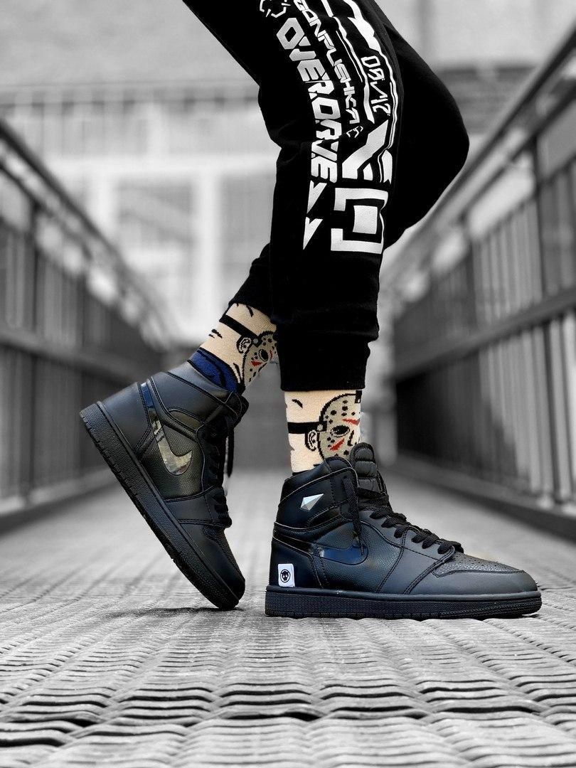 

Мужские кроссовки Nike SB Hight Black / Найк СБ Высокие Черные 45, Черный