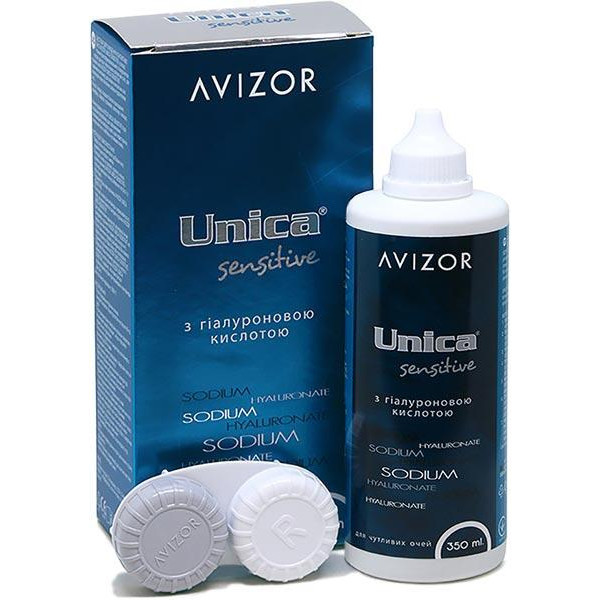 

Раствор для контактных линз Avizor Unica Sensitive 350 ml