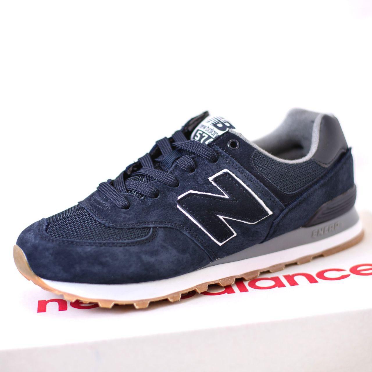 

Мужские кроссовки New Balance 574 Blue / Нью Беланс 574 Синие 42, Синий