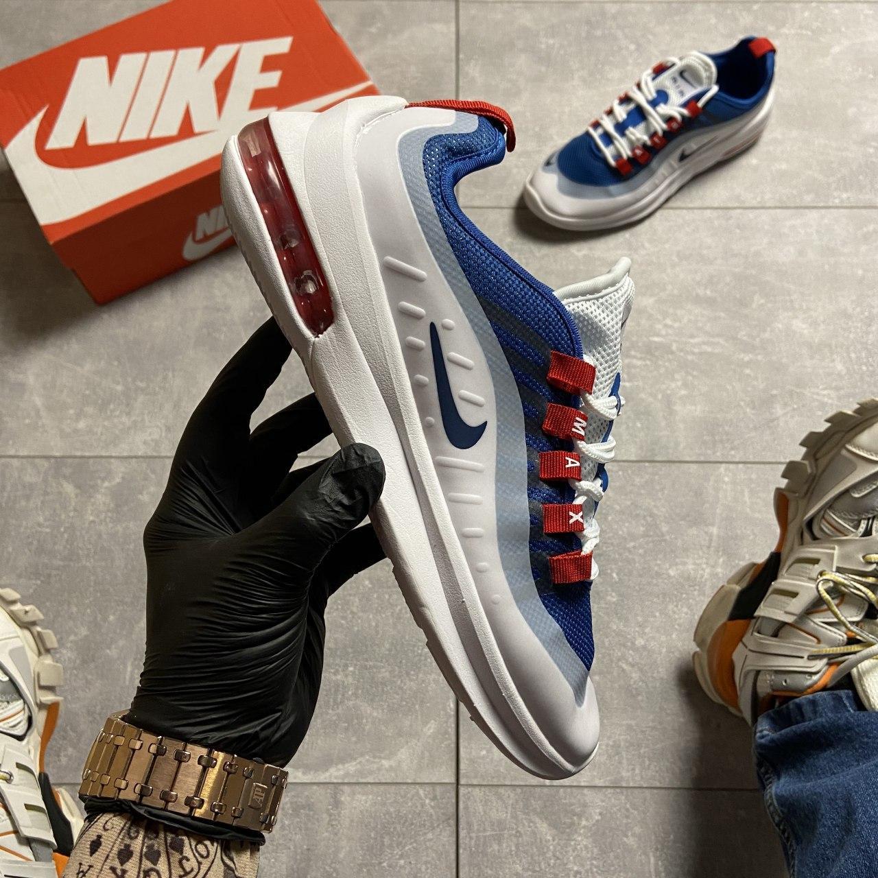 

Nike Air Max Axis Blue/White 41, Бело-синий