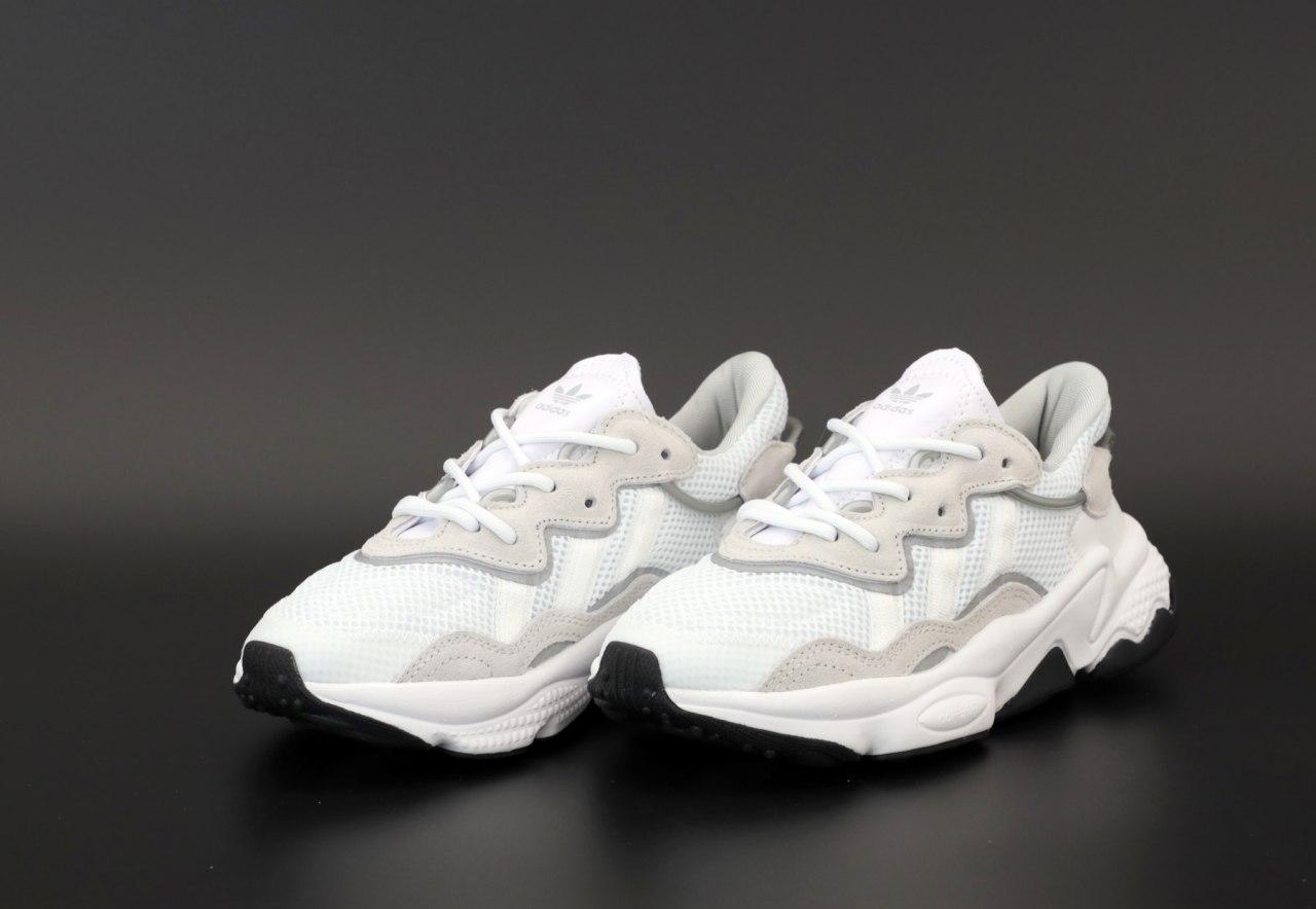 

Женские кроссовки Adidas Ozweego Reflective White / Адидас Озвиго Рефлективные Белые 38, Белый