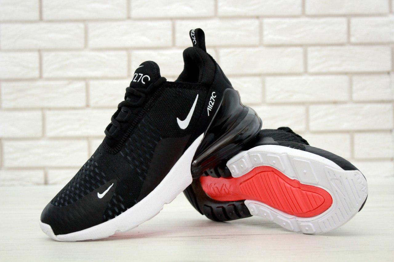 

Мужские кроссовки Nike Air Max 270 Black / Найк Аир Макс 270 Черные 42, Черный