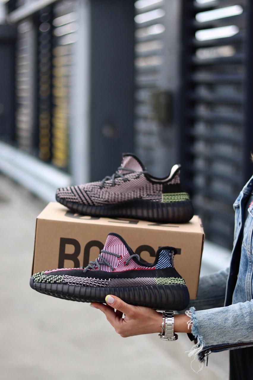 

Мужские кроссовки Adidas Yeezy Boost 350 Black Red / Адидас Изи Буст 350 Черные Красные 41, Черный