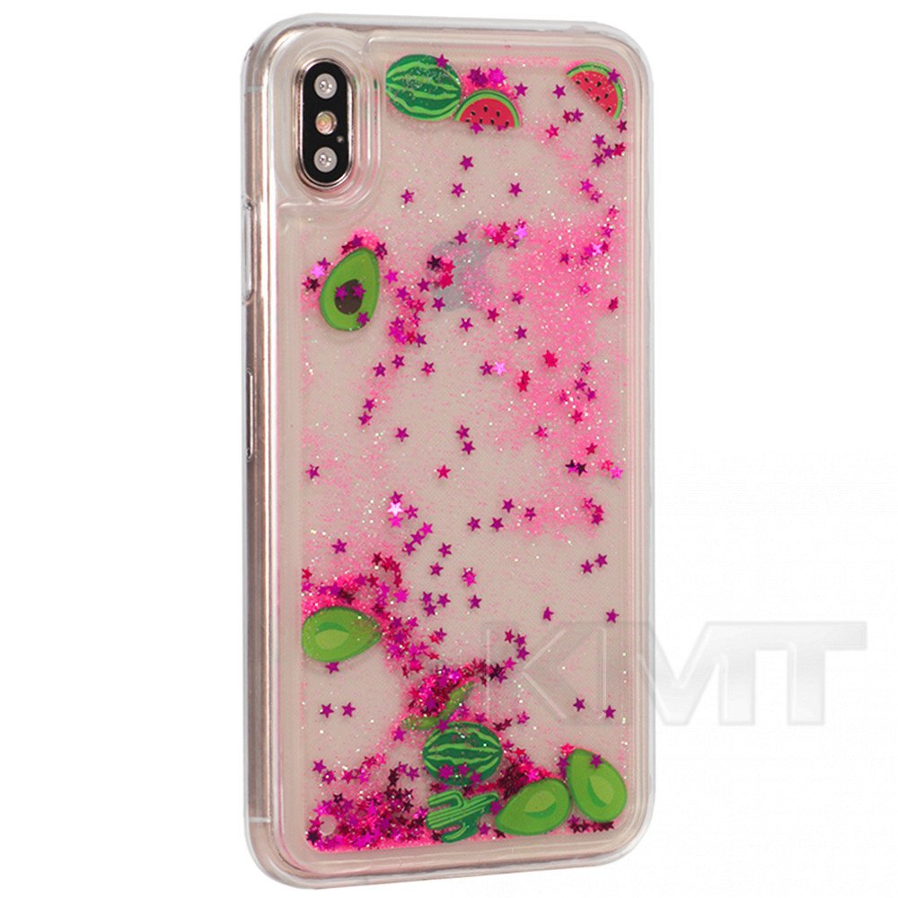 

Чехол Avocado с блестками TPU Case — Xiaomi Redmi Go — Pink, С дизайном