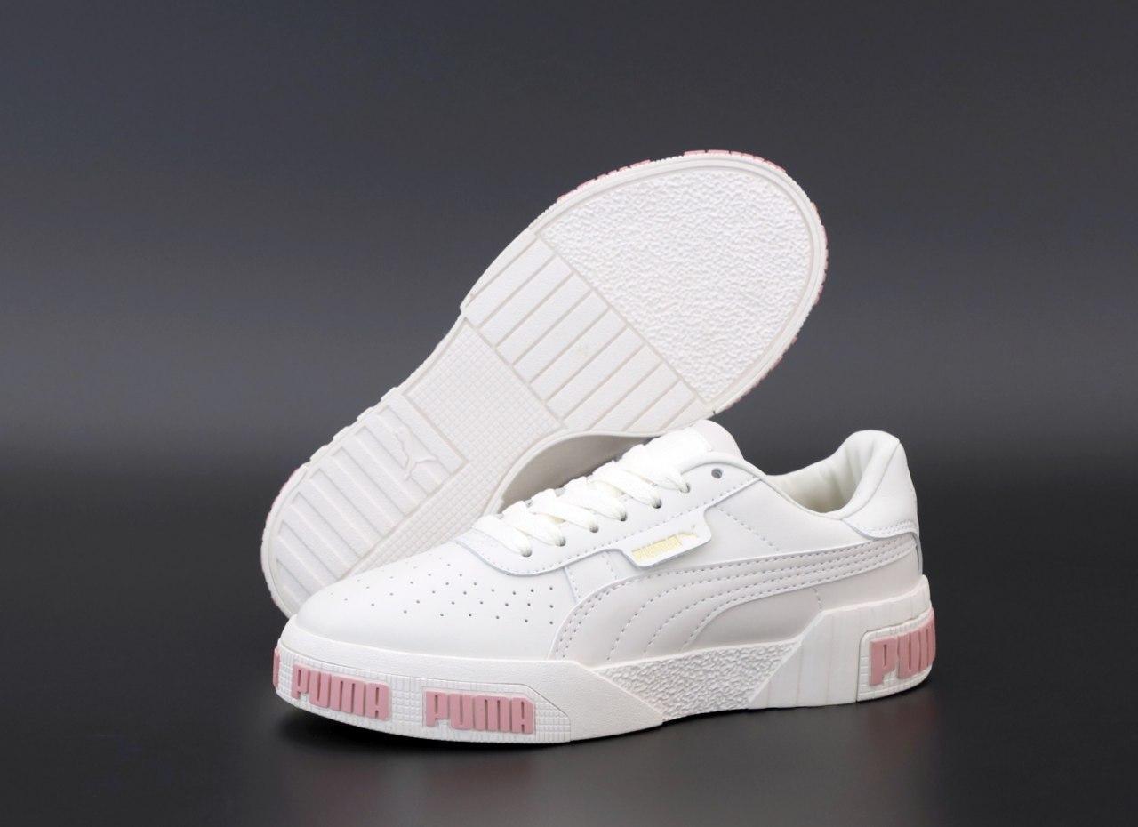 

Женские кроссовки Puma Cali White Pink / Пума Кали Белые Розовые 40, Белый