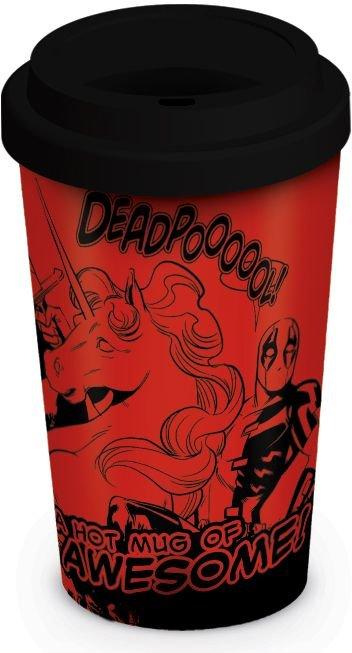 

Кружка для путешествий Pyramid International Marvel: Deadpool Travel Mug 340 ml - Unicorn