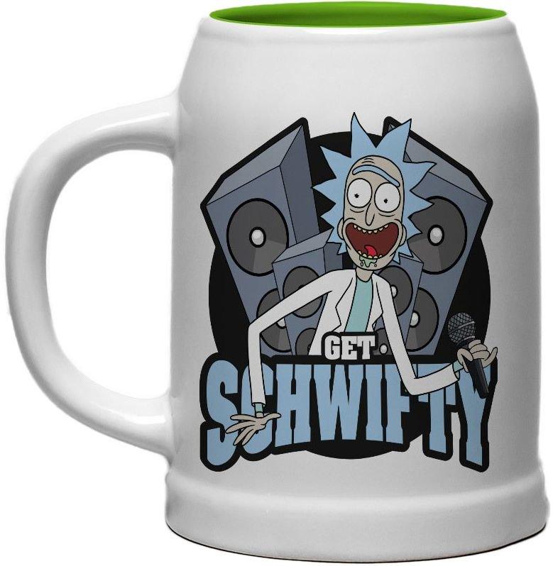 

Бокал GB eye Rick and Morty - Get Schwifty Ceramic Steins 600 ml (CES0012)
