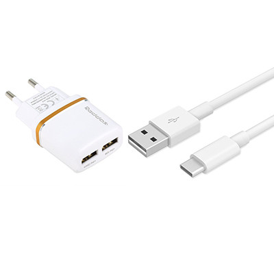 

Мережевий Зарядний Пристрій USB Reddax RDX-014 TYPE-C WHITE, Білий