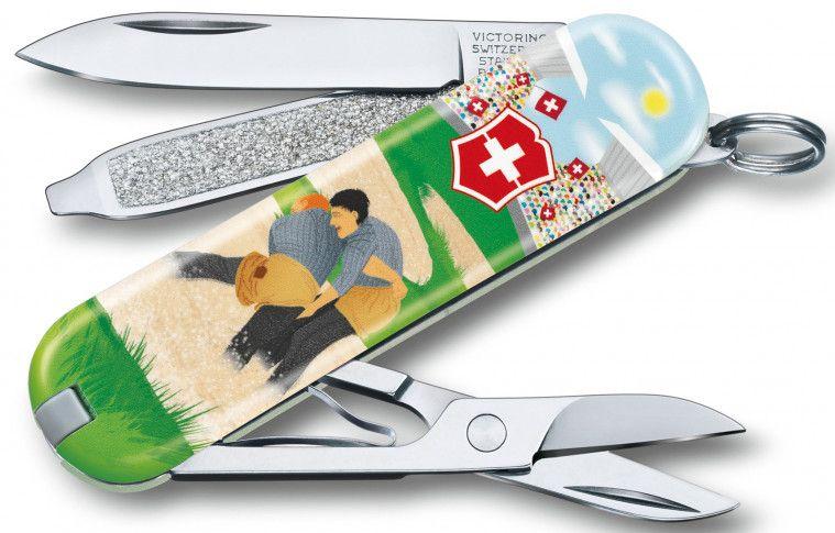 

Складной нож Victorinox Classic Le Swiss Wrestling