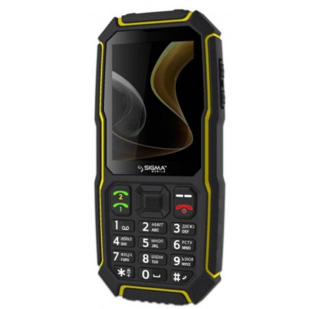 

Защищенный кнопочный телефон Sigma X-treme ST68 Black Yellow