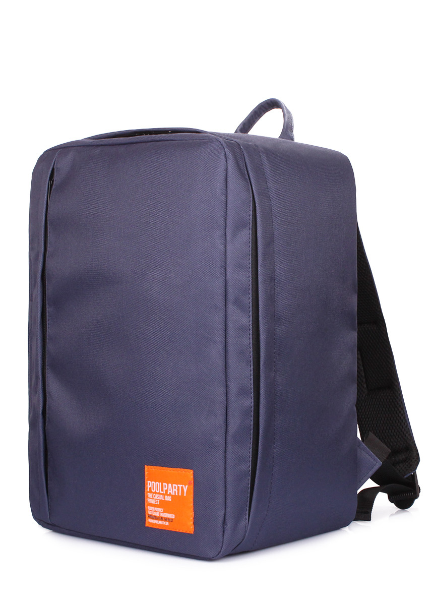 

Синий рюкзак сумка POOLPARTY AIRPORT 40x30x20 для ручной клади