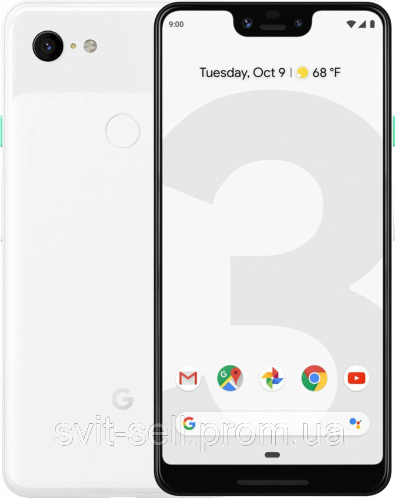 

Смартфон Google Pixel 3 XL 4/64GB Clearly White Refurbished