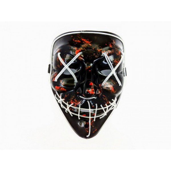 

Неоновая маска Purge Mask из фильма Судная ночь Белая (DX-1006)