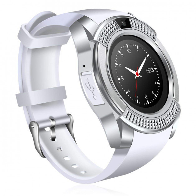 

Часы Smart Watch Phone V8 Белые (461-01)