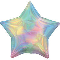 18" (45 см) Звезда голограмма сияние Anagram США шар фольгированный