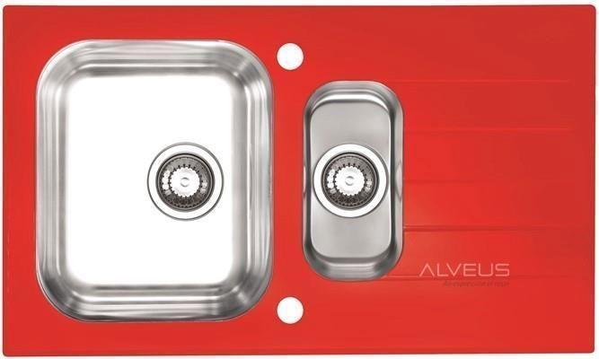 

Кухонная мойка Alveus GLASSIX 20 RED