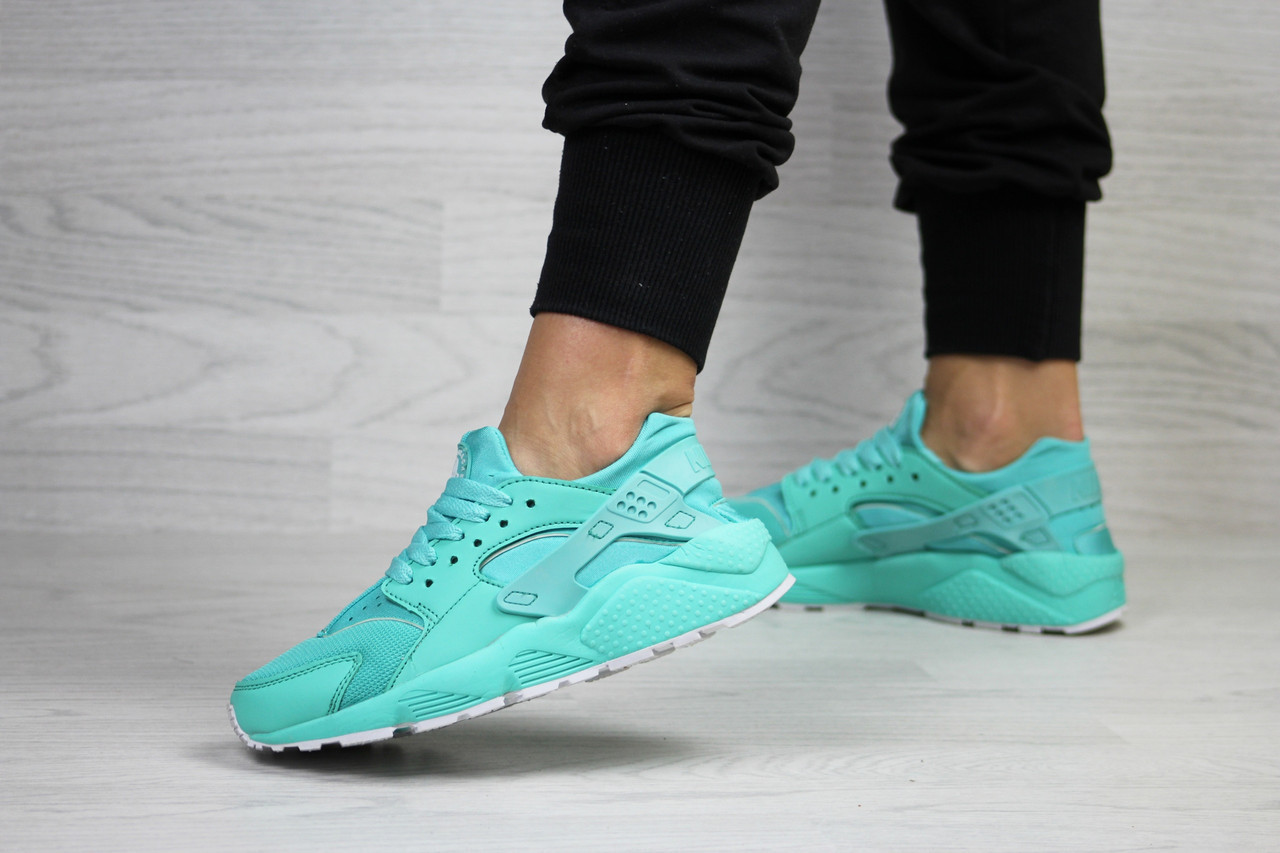

Женские кроссовки в стиле Nike Huarache, мятные 36(22,5 см), размеры:36,37,39