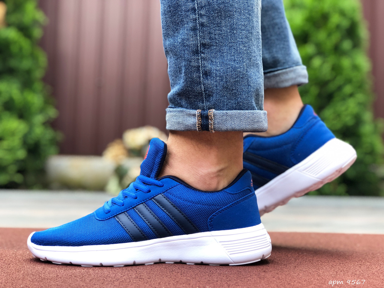 

Мужские кроссовки в стиле Adidas, сетка, синие, 43 (27 см), размеры:41,42,43,44,45