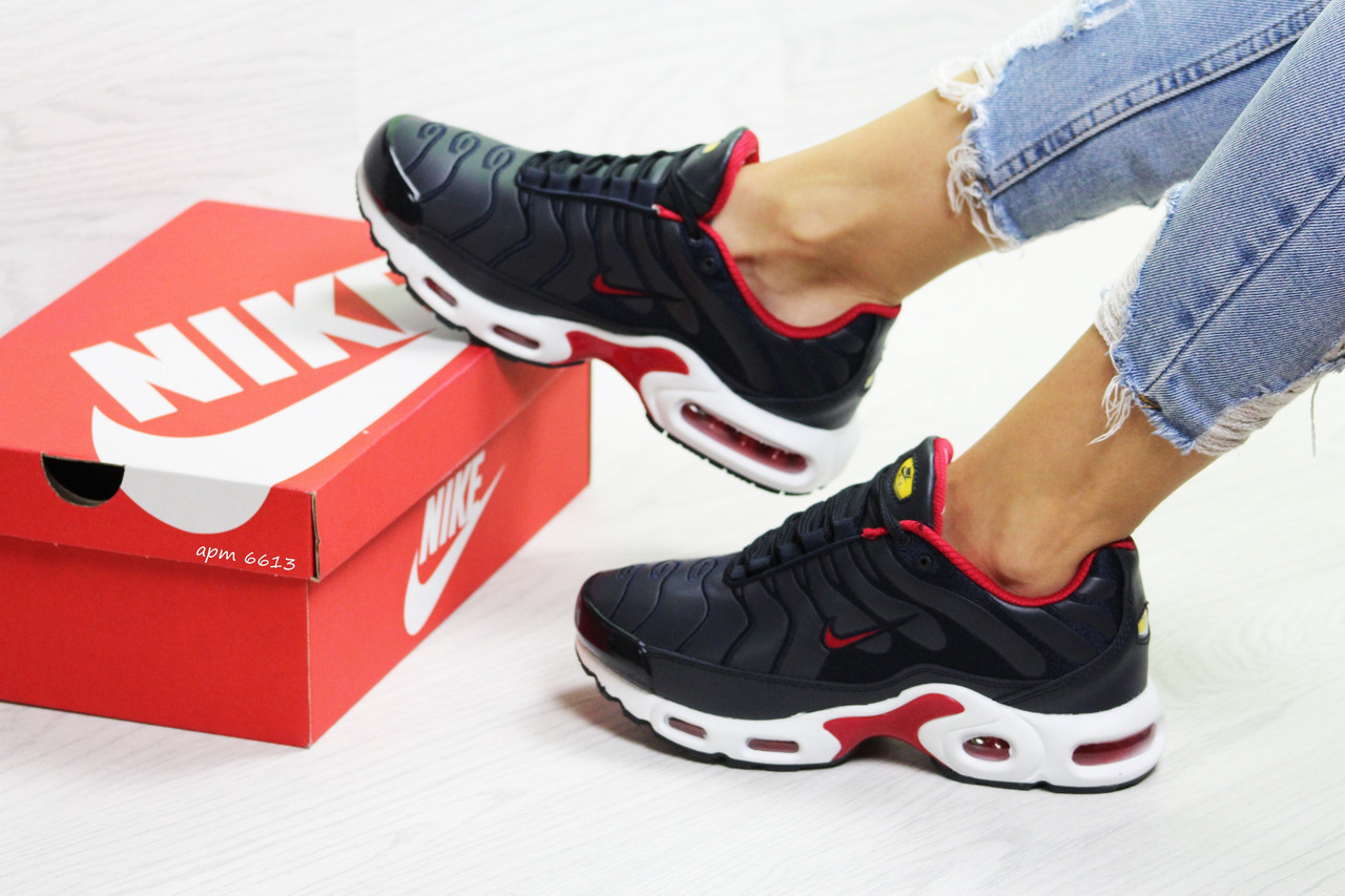 

Женские зимние кроссовки в стиле Nike Air Max Tn, тёмнo-cиние 36 (23,5 см), размеры:36,39