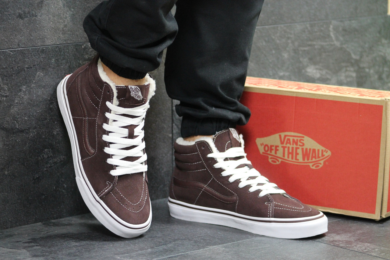 

Мужские зимние кроссовки в стиле Vans, 43 (27,5 см), размеры:43,44