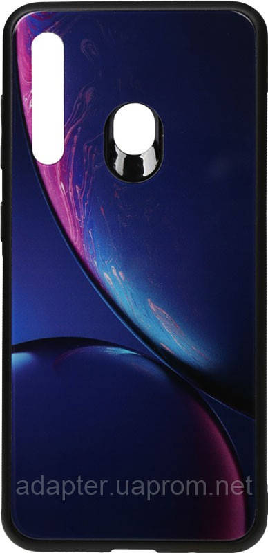 

Чехол-накладка TOTO Print Glass Space Case для Huawei P Smart+ 2019 Blue (F_96292)