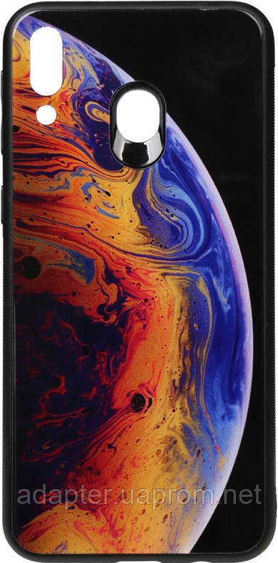 

Чехол-накладка TOTO Print Glass Space Case для Samsung Galaxy M20 Violet (F_96419)