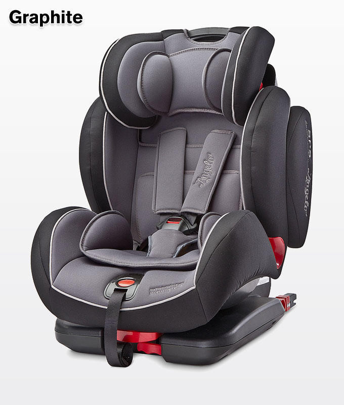 

Детское автокресло Caretero AngeloFIX Isofix graphite