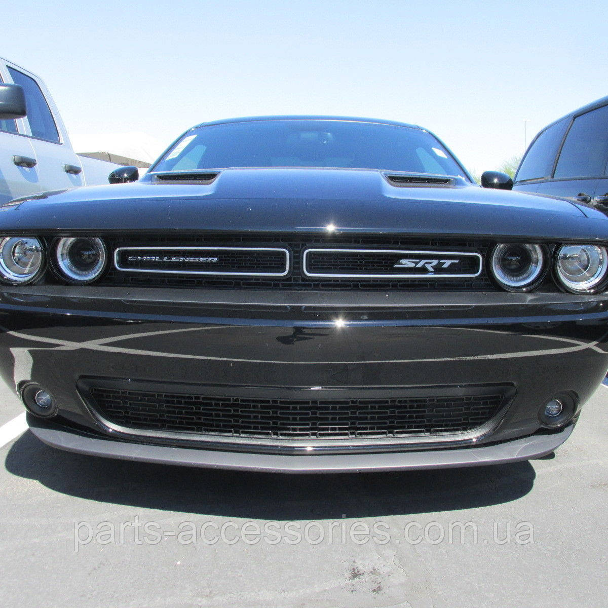 

Dodge 2015 Challenger значок эмблема хромовая SRT в решетку радиатора оригинал новая