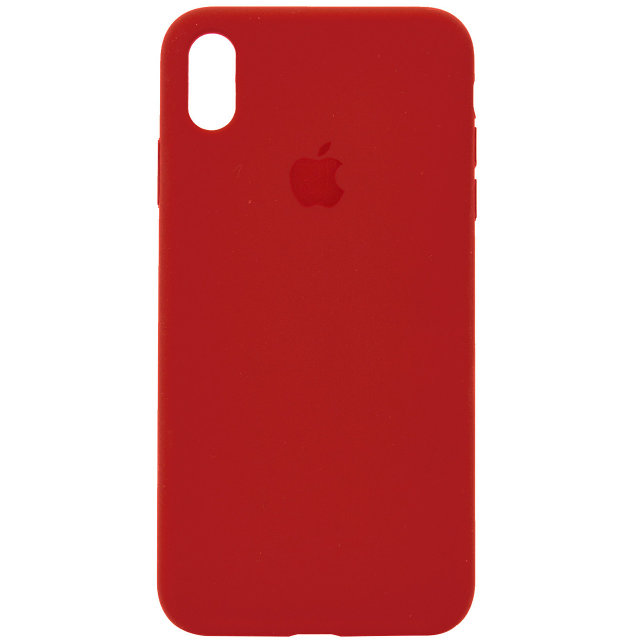 

Чехол Silicone Case Full Protective (AA) для Apple iPhone XS Max (6.5"), Красный / dark red