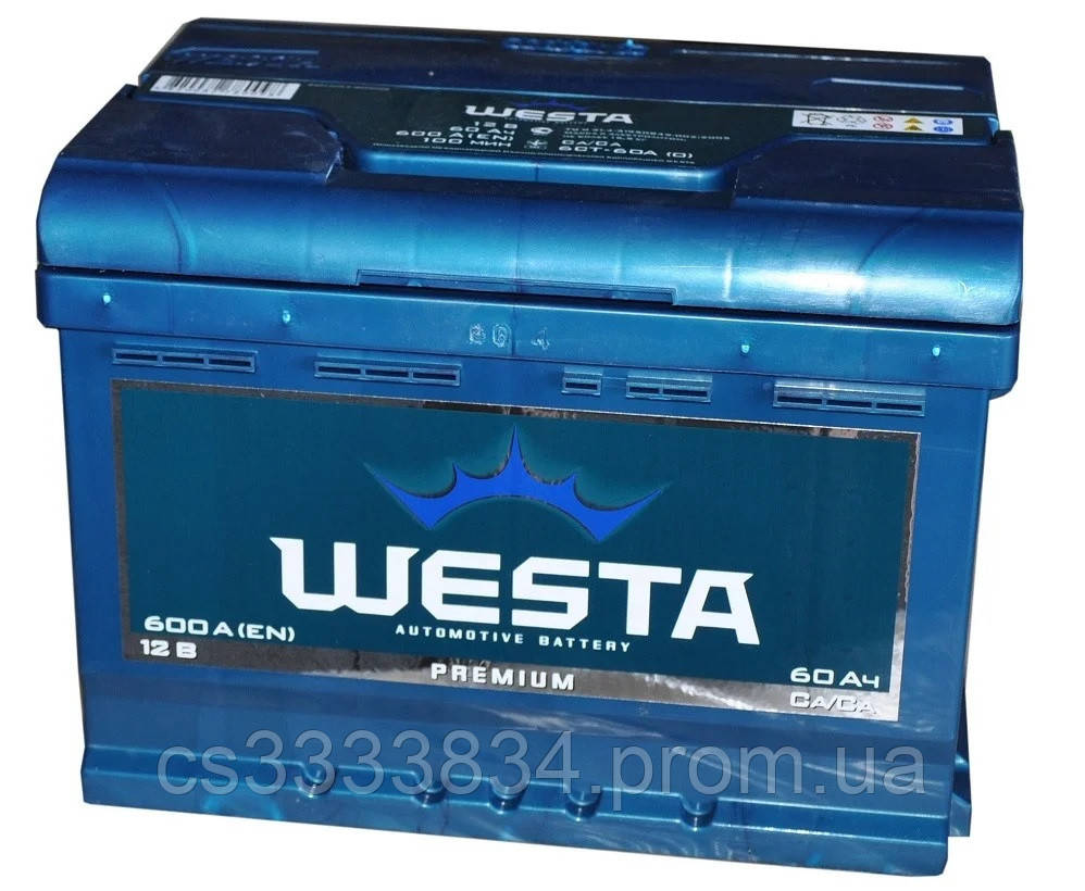 Аккумулятор westa red 60