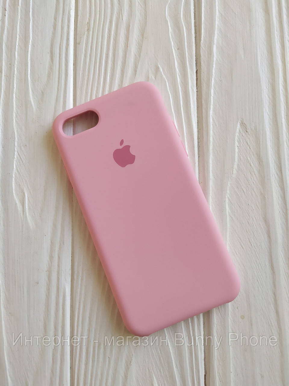 

Чехол - Silicone case 7/8 iPhone № 6 "Pink/Розовый"