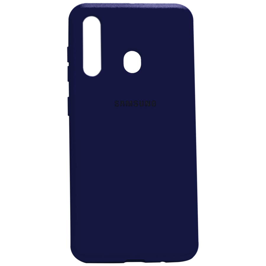 

Чехол на телефон Samsung M10s Original Silicone Case HQ. Синий