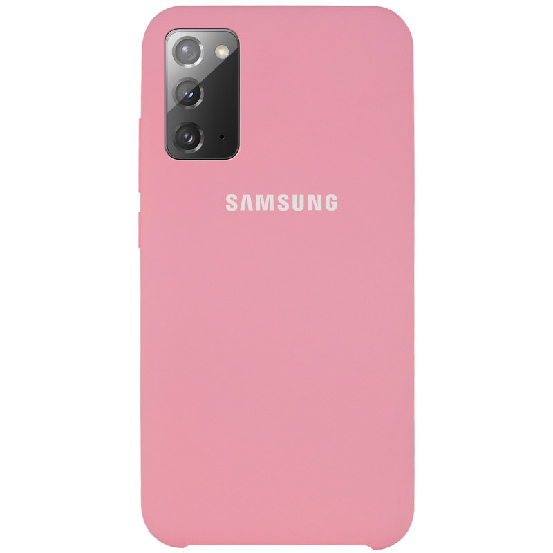 

Чехол Silicone Cover (AAA) для Samsung Galaxy Note 20, Розовый / pink