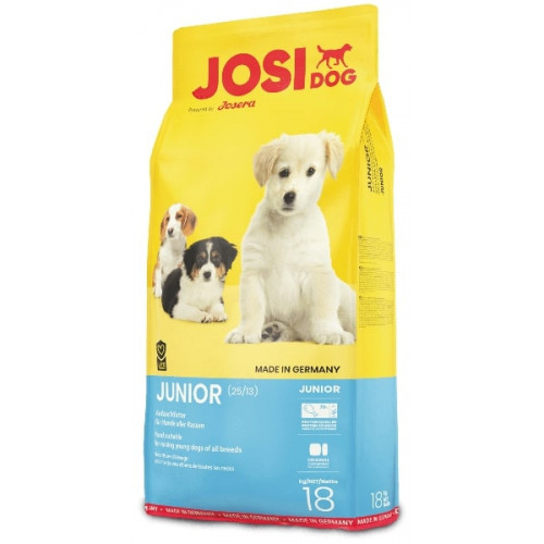 

Сухой корм Josera JosiDog Junior для щенков и юниоров всех пород, с птицей и рисом, 18 кг