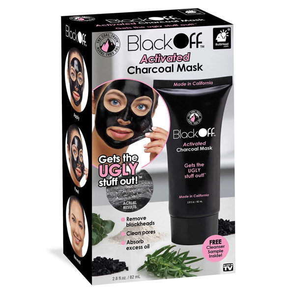 

Косметическая маска-пленка для лица Black Off Activated Charcoal Mask