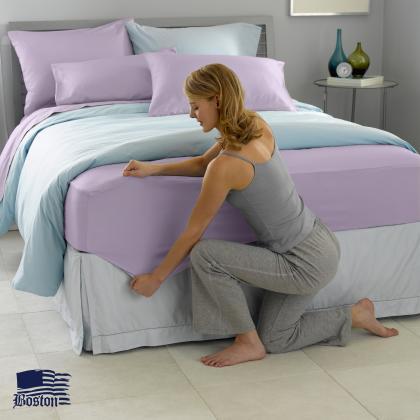 

Простынь натяжная U-tek Home Sateen Lilac 140X190 см