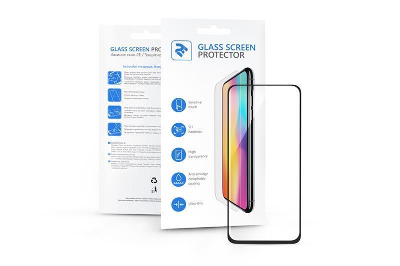 

Захисне скло 2E Basic для Xiaomi Redmi 8/8a, 3D FG, black border