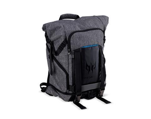 

Рюкзак ACER PREDATOR GAMING ROLLTOP BACKPACK FOR 15" NBS GRAY N TEAL BLUE (RETAIL PACK)