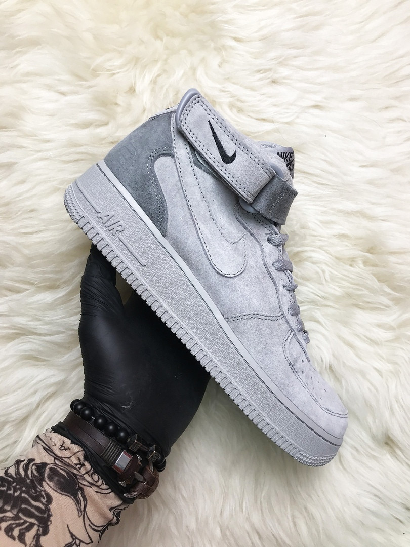 

Nike Air Force Suede Gray (Серый)