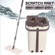 

Швабра с отжимом Scratch Cleaning Mop