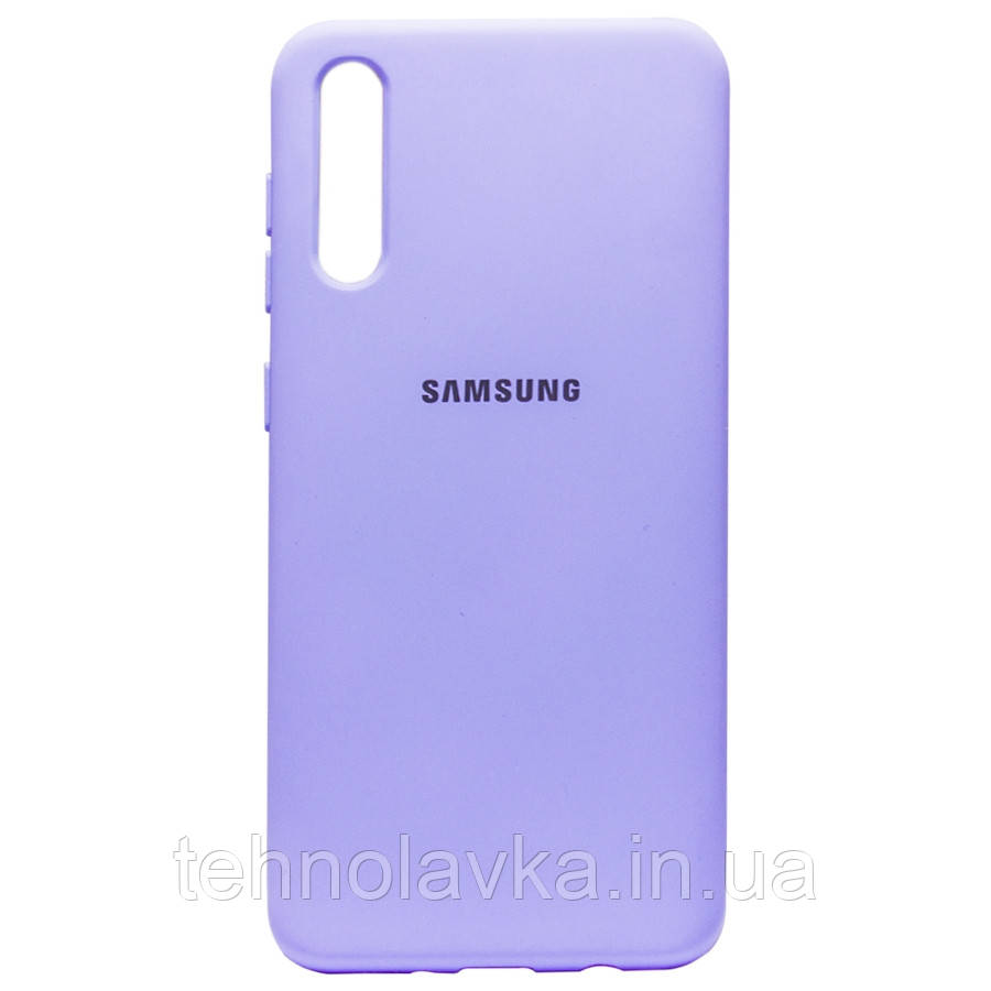 

Чехол накладка Silicone Case Samsung M10s HQ фиалковый