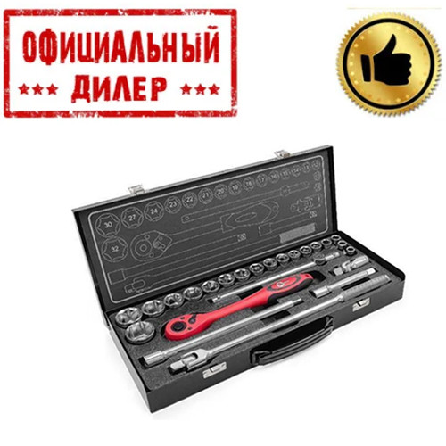 

Профессиональный набор инструмента INTERTOOL ET-6025 1/2", 25ед ( гол.10-32мм ) (наб.)