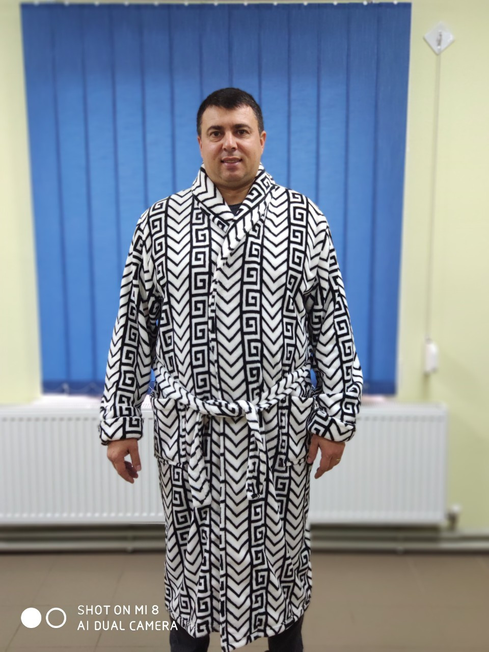 

Халат мужской банный на запах D&C fashion 2XL