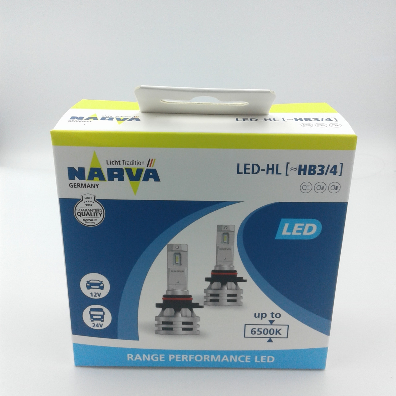 

Светодиодная лампа Narva RANGE PERFORMANCE LED HB3/HB4 12-24V 24W 6500К