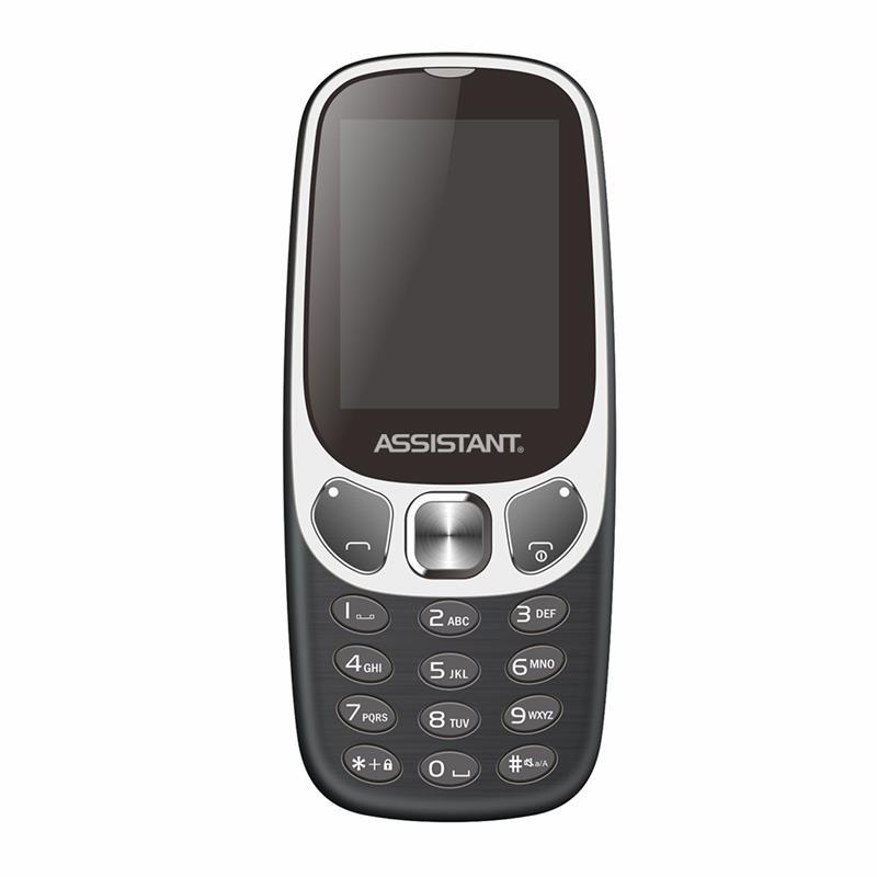 

Мобильный телефон Assistant AS-203 Dual Sim Black, 2.2 (320х240) TN / клавиатурный моноблок / ОЗУ 32 МБ / 32