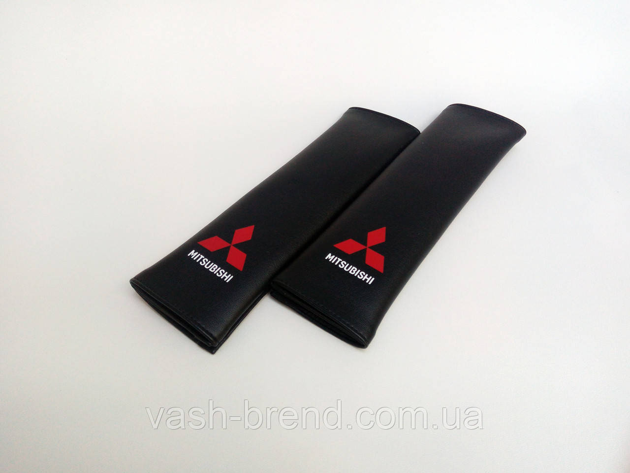 

Подушки накладки на ремни безопасности для Mitsubishi, Черный
